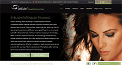 Desktop Screenshot of lavishlashes.com